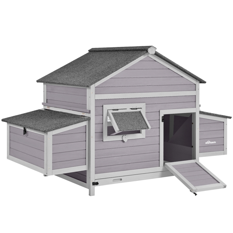 Chemise 16.8 Square Feet Chicken Coop with Nesting Box