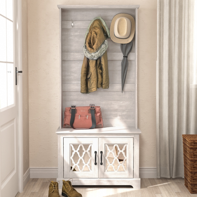 Chessani Hall Tree 31.3'' Wide with Bench and Shoe Storage