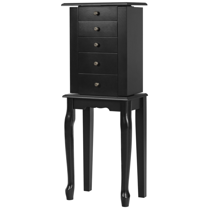 Chilmark 13'' Wide Freestanding Jewelry Armoire with Mirror