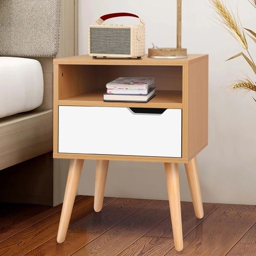 Cinar Bedside Table  - Temple & Webster
