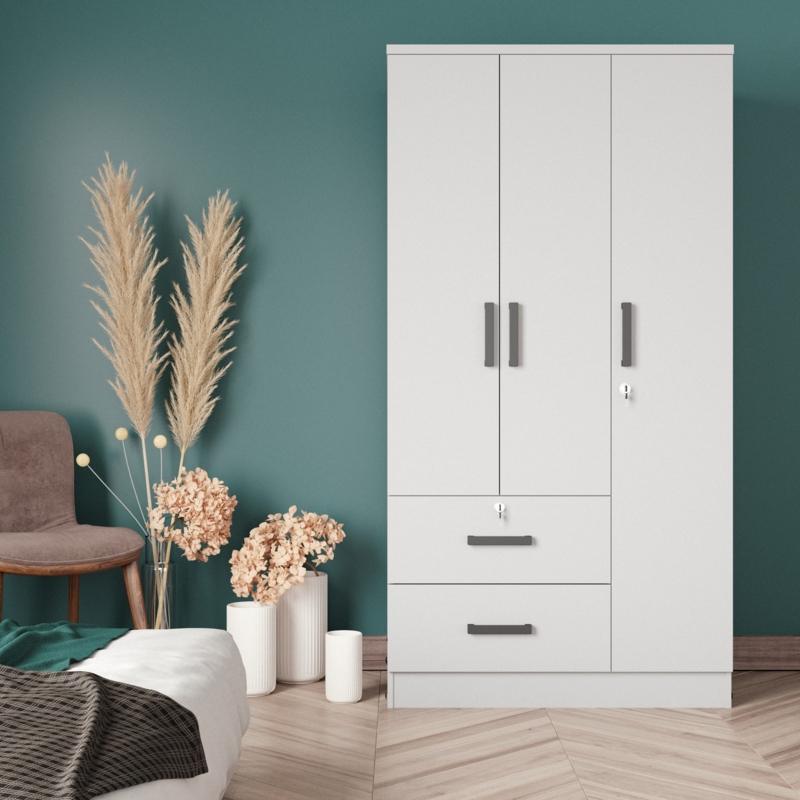 Clavens Manufactured Wood Armoire