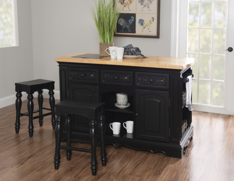 Clemente Kitchen Island Set