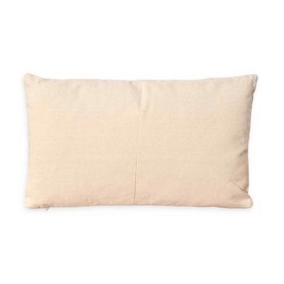 Coussin Rectangulaire Love Ecru