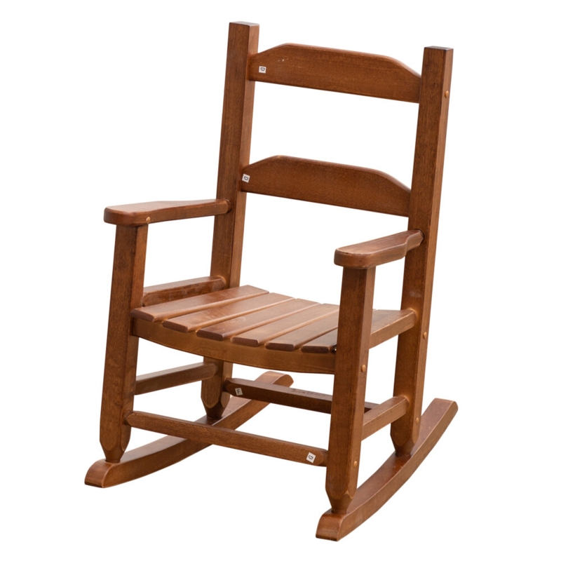 Danniell Child's Rocking Chair Kids Porch Rocker Indoor Outdoor Wood Ages 3-6