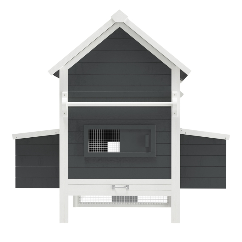 Davidmichael 63.94 Square Feet Chicken Coop For Up To 15 Chickens