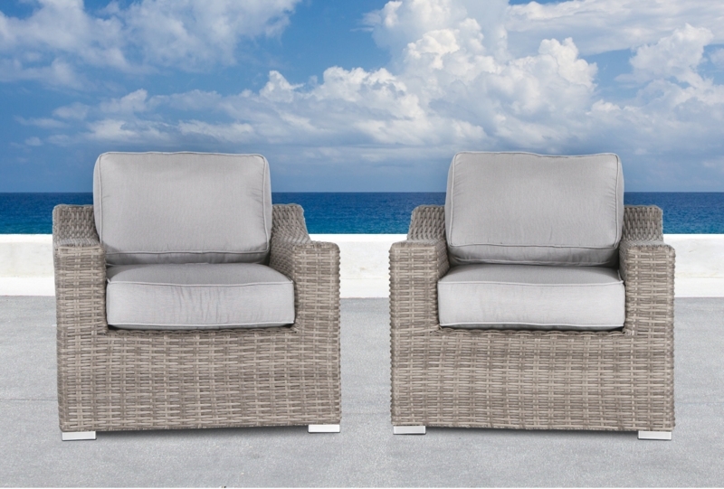 Dayse Fully Assembled Patio Chair with Cushions 2