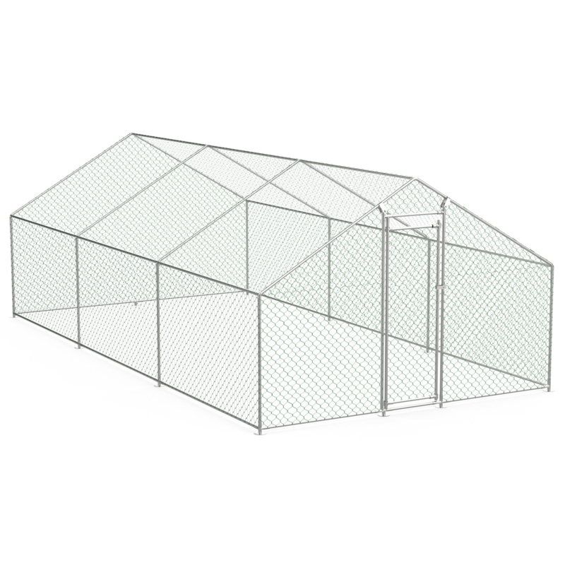 Deanrd 200 Square Feet Chicken Run For Up To 25 Chickens