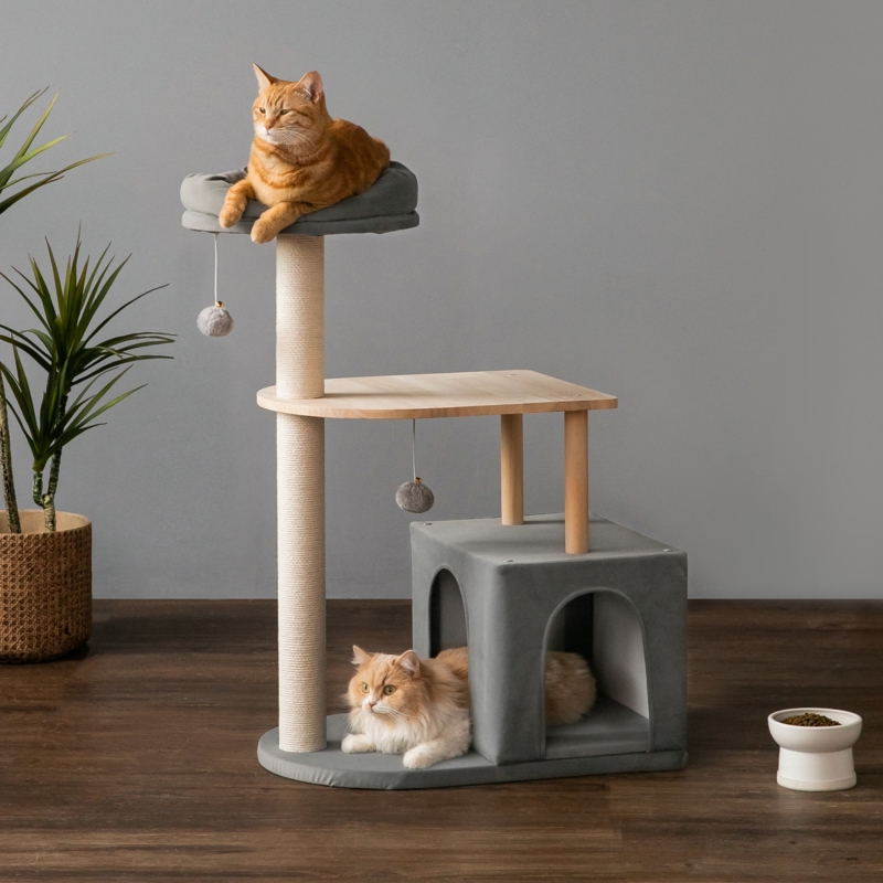 Demetreus 34.6'' H Cat Tree