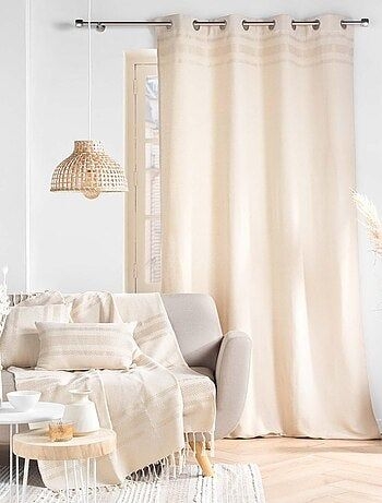 Douceur D'Intrieur - Coussin dhoussable - Beige - Maison - 30x50 - Promo KIABI