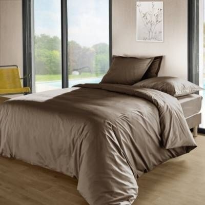 Drap housse matelas trs pais percale bio Elise CAMIF