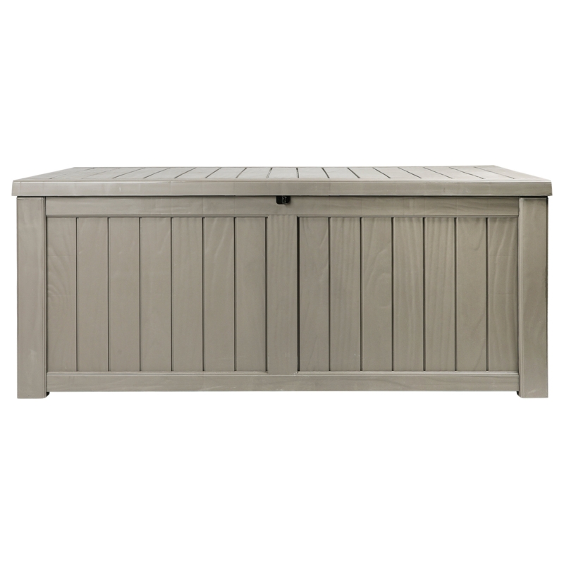 Edrosie Inc 121 Gallons Water Resistant Resin Lockable Deck Box