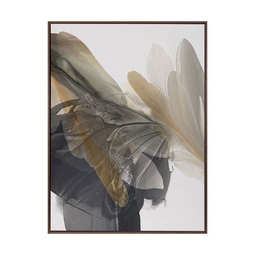 Fall from Grace I Printed Wall Art Frame / Size: Natural Framed Canvas / 165 x 125cm - Temple & Webster
