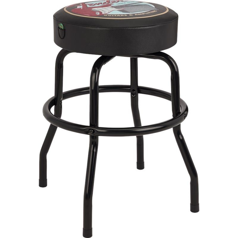 Fender Fender Guitars &amp; Amps Pick Pouch Barstool, Black/Bl...