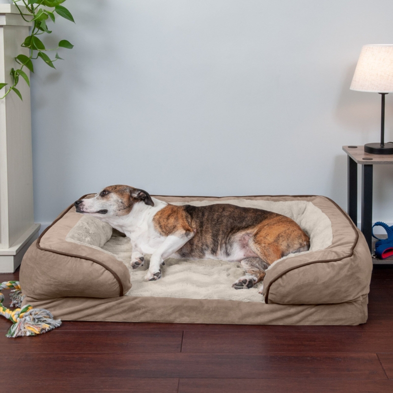 FurHaven Velvet Waves Perfect Comfort Sofa Bed