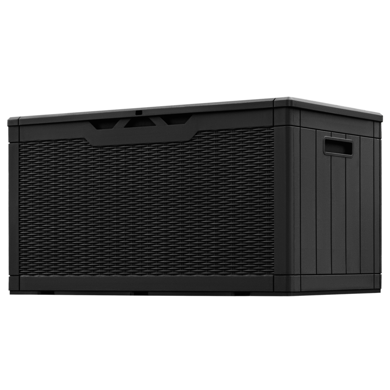 Furmax 100 Gallons Plastic Lockable Deck Box