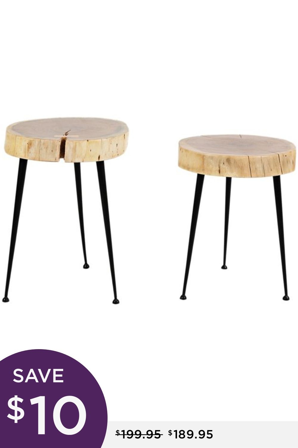 Global Archive Structure Accent Tables - Set of 2