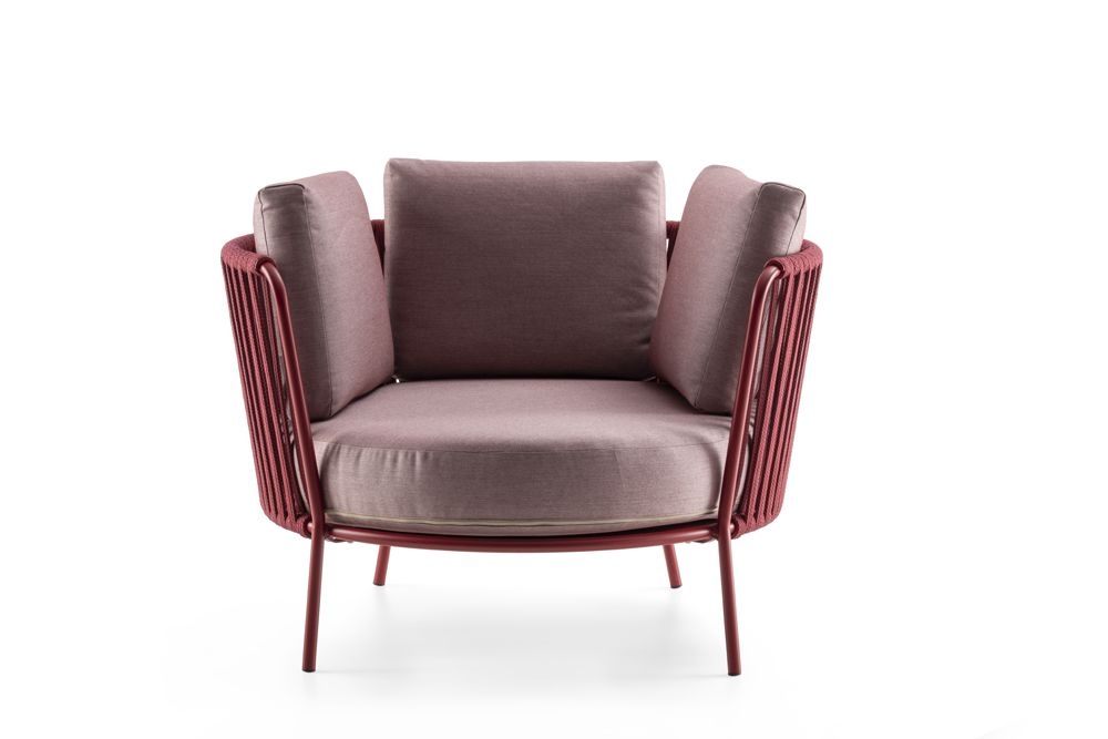 Granada Loungesessel maxi Stahl