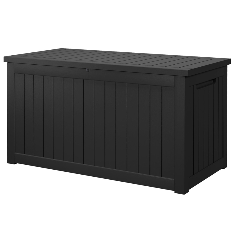GUNJI 230 Gallons Water Resistant Resin Lockable Deck Box