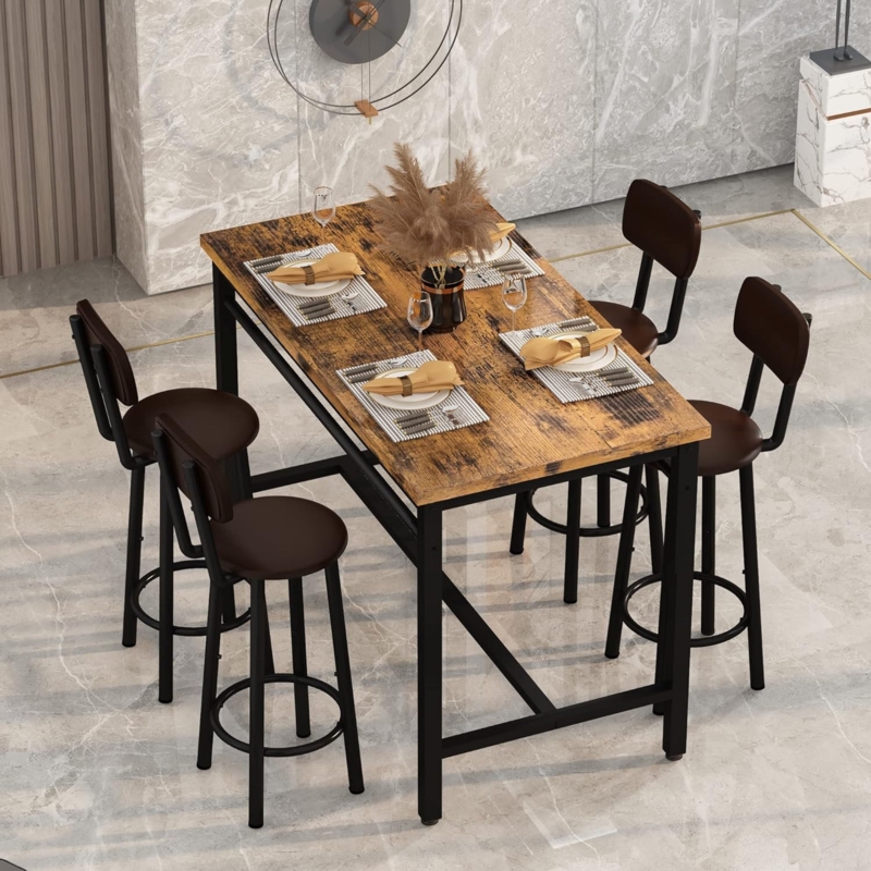 Hamrnand 4 - Person Counter Height Dining Set