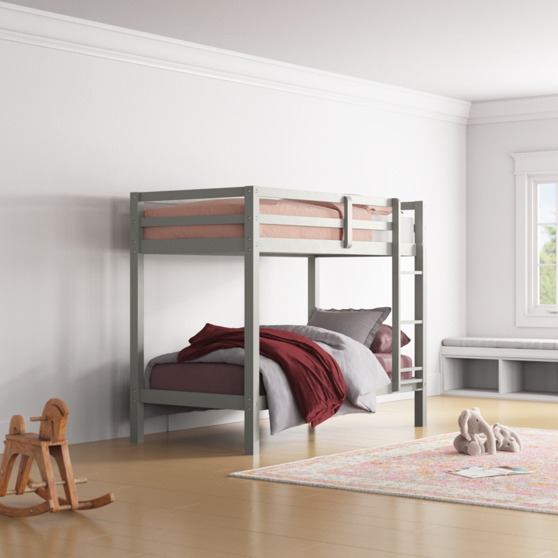 Harold Kids Twin Over Twin Bunk Bed