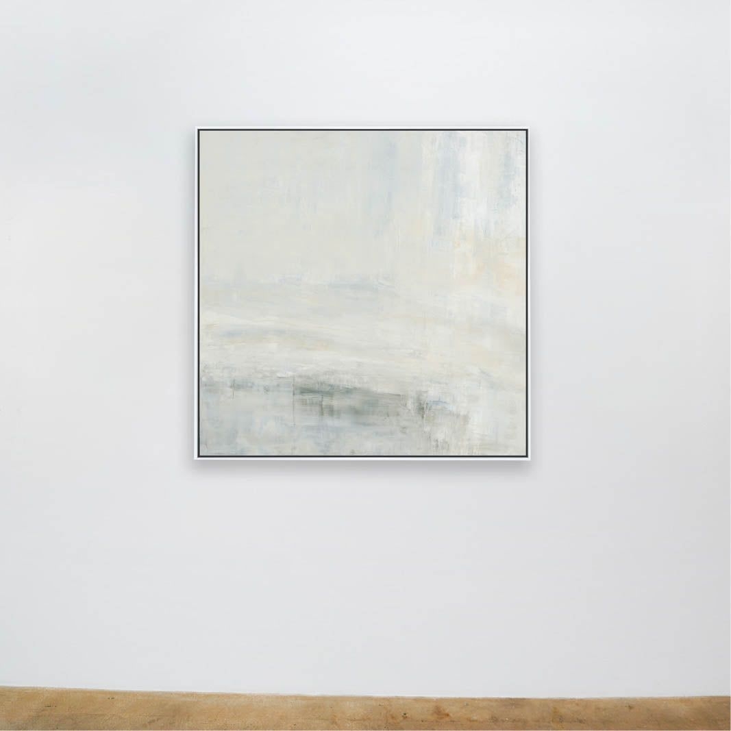 Haven 36x36 | White Float Frame - 36x36 / White / In Stock-Reproduction Canvas