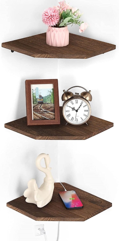 Hecket 3 Piece Corner Shelf