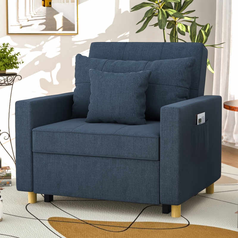 Heckman 40" Upholstered Accent Chair