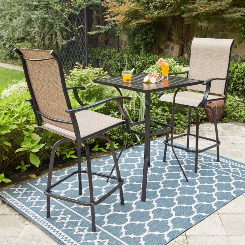 Henslee Square 2 - Person 28" Long Bistro Set