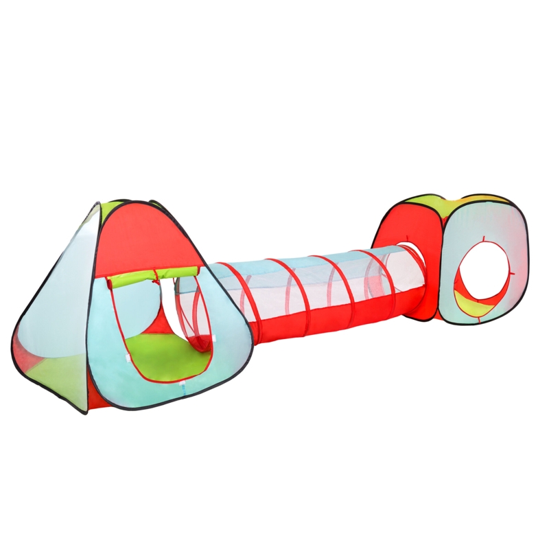 Hey! Play! 18'' W x 55'' D Indoor / Outdoor Polyester Pop-Up Play Tunnel