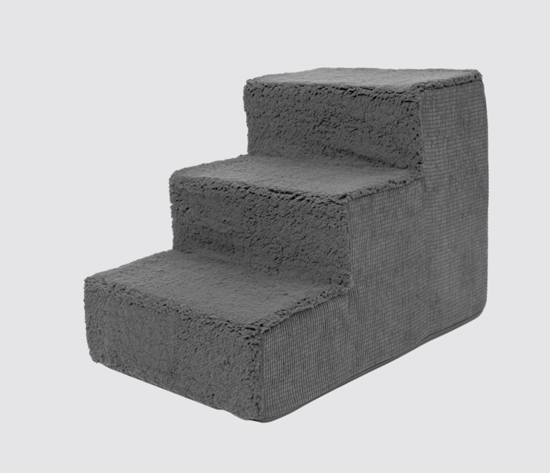 High Density Foam Sherpa Top Wide 3 Steps