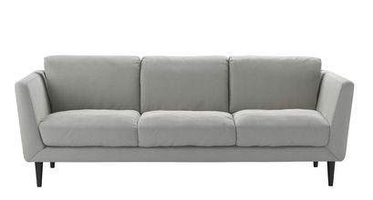 Holly 3 Seat Sofa in Wishing Well Organic Smart Cotton