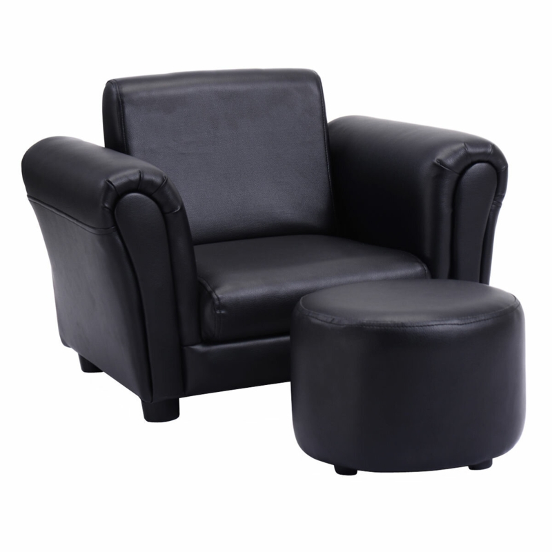 Houser Kids 8.5'' Club Chair Chair and Ottoman