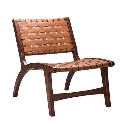 Igor Brown Side Chair with Rubber Wood Legs