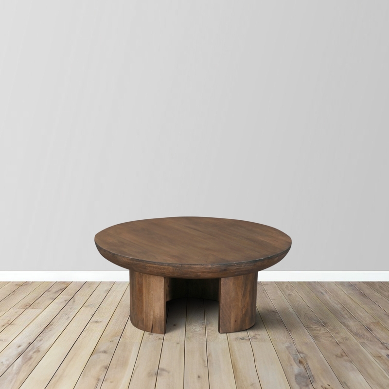 Jahleil Coffee table with curved legs