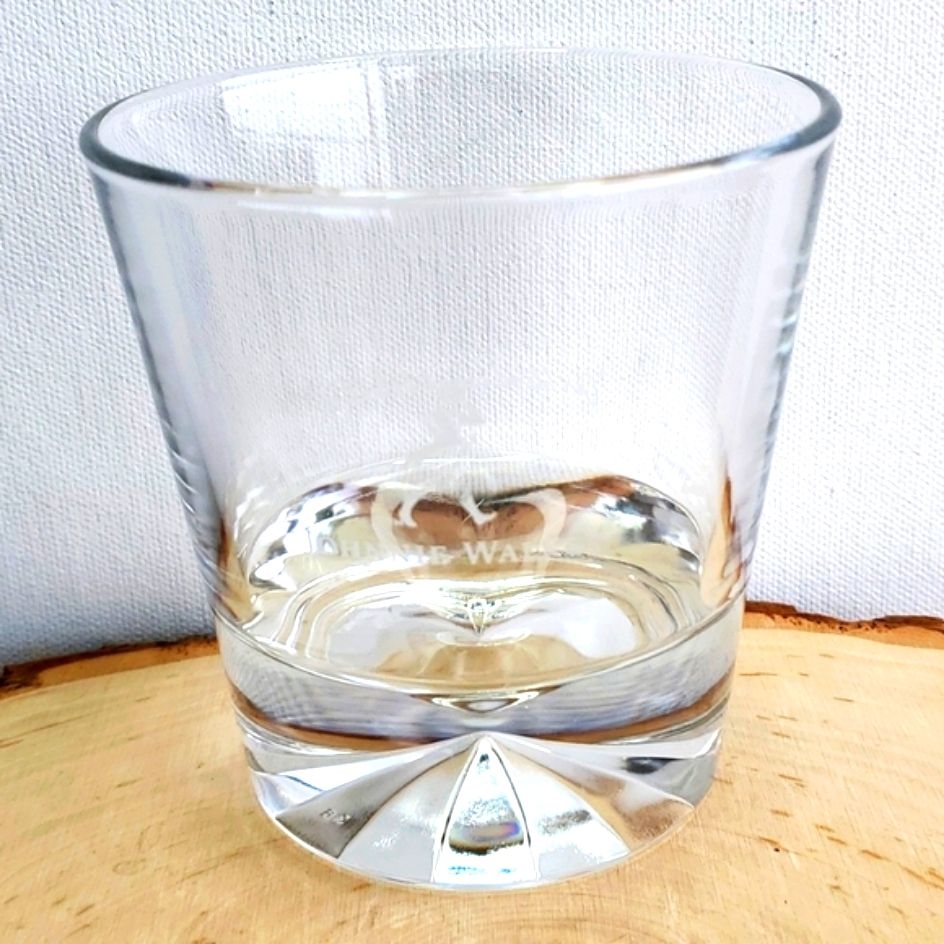 Johnie Walker Dining | Johnie Walker Etched Prism Glass "Our Blend Cannot Be Beat" | Color: White | Size: Os