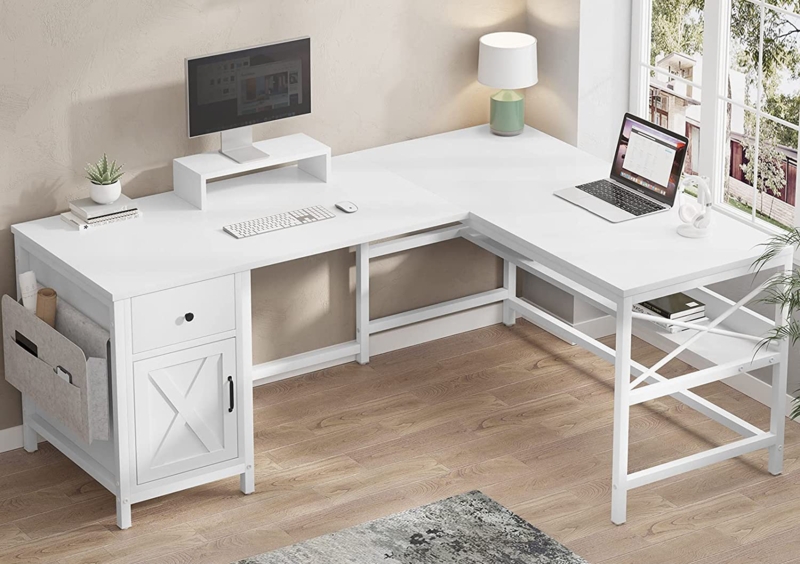 Josphua L-Shaped Computer Desk