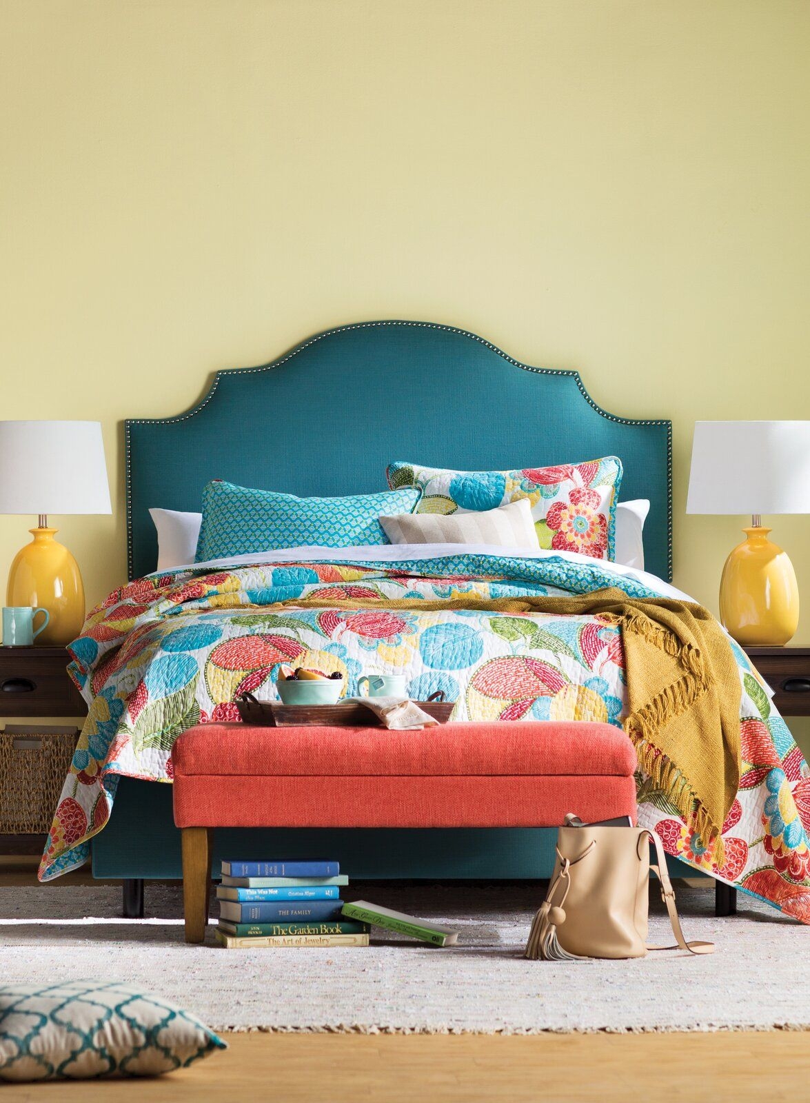 King Quilt + 2 Shams Colleyville Reversible Quilt Set SC485