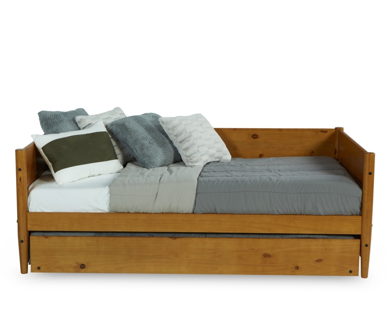 Kristophor Twin Solid Wood Daybed with Trundle