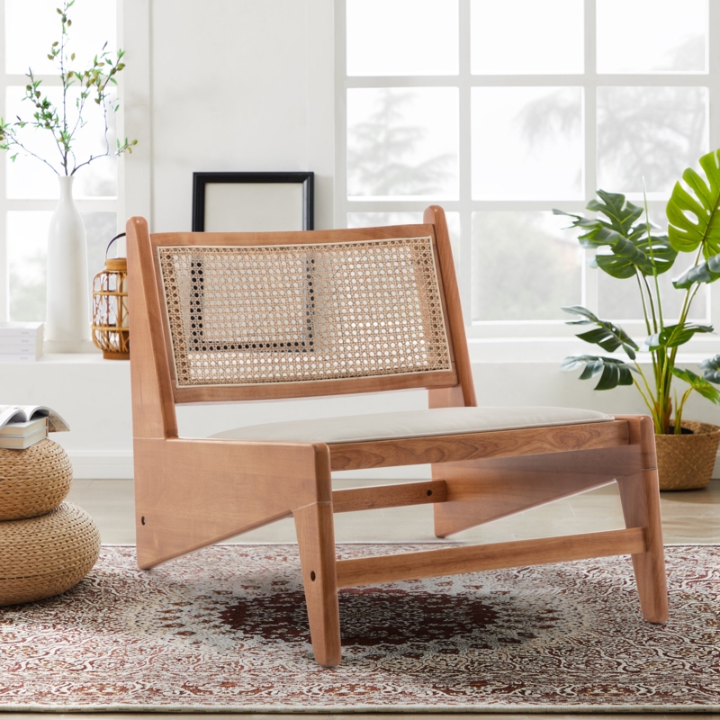 Landreth Faux Leather Side Chair