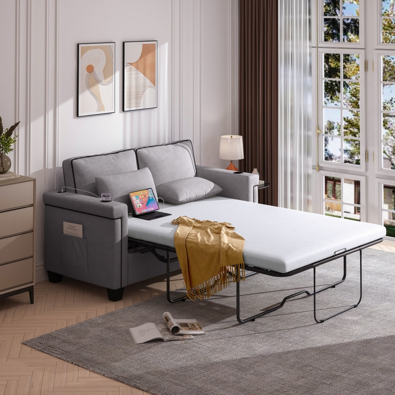 Latitude Run 2 In 1 Upholstered Sleeper Sofa
