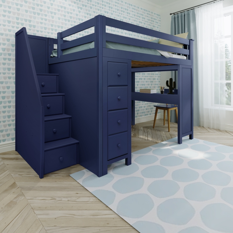 Lennon Kids Full Loft Bed