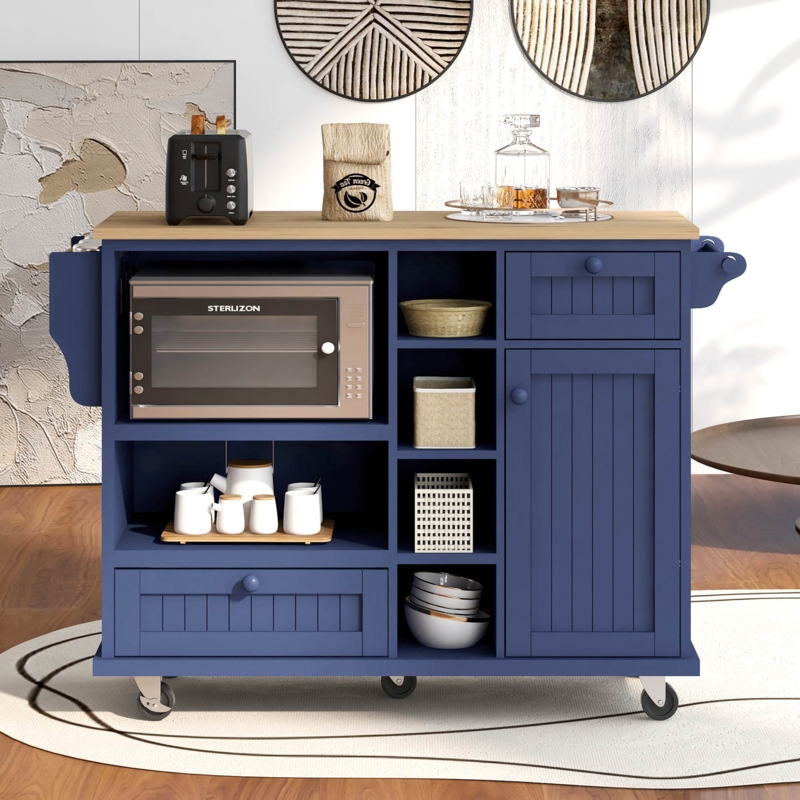 Litten Wood Kitchen Island