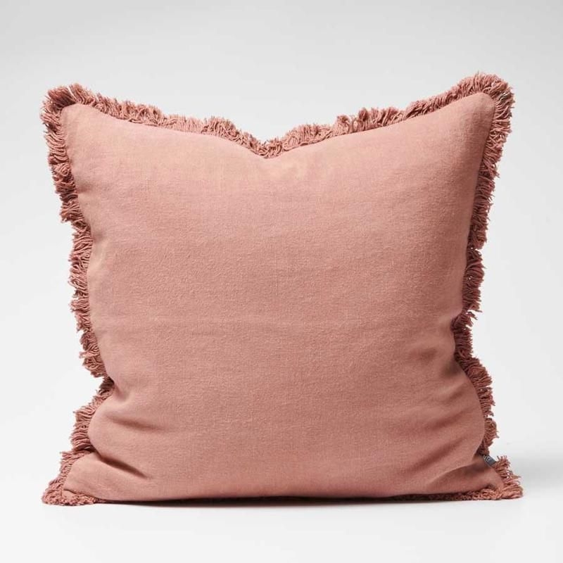 Luca Boho Cushion | Desert Rose
