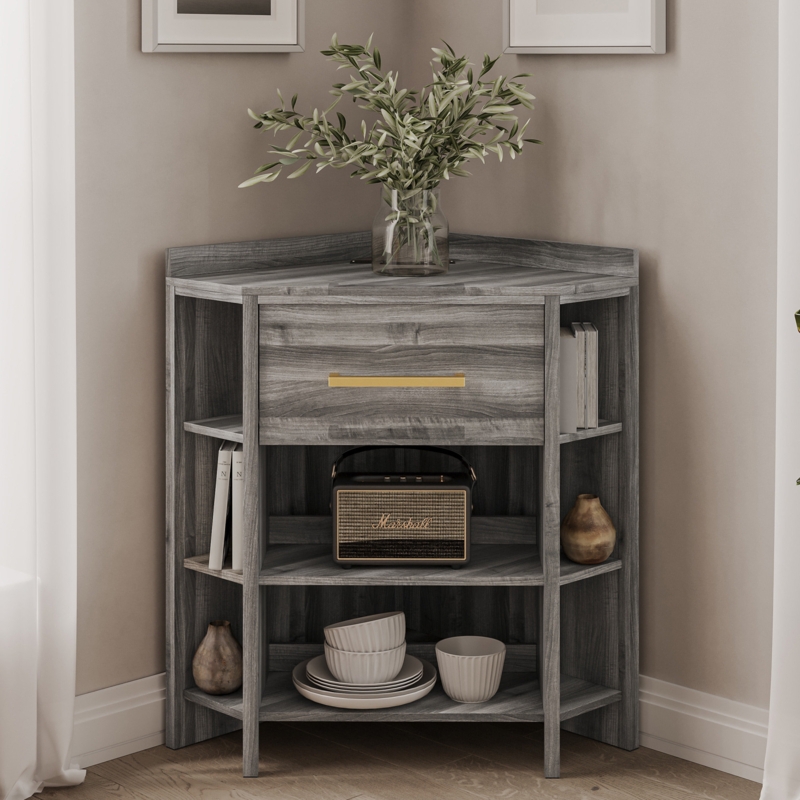 Madelinerose 1 - Drawer Corner Accent Chest 33.4'' W