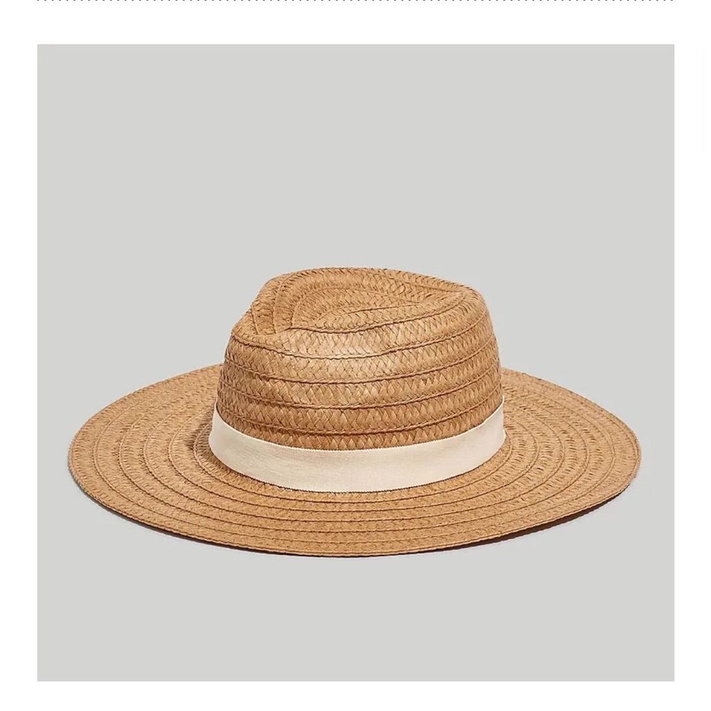 Madewell Accessories | Madewell Packable Braided Straw Hat | Color: Tan | Size: Os