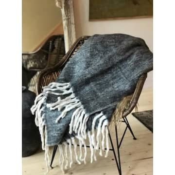Maitri Storm Grey Throw