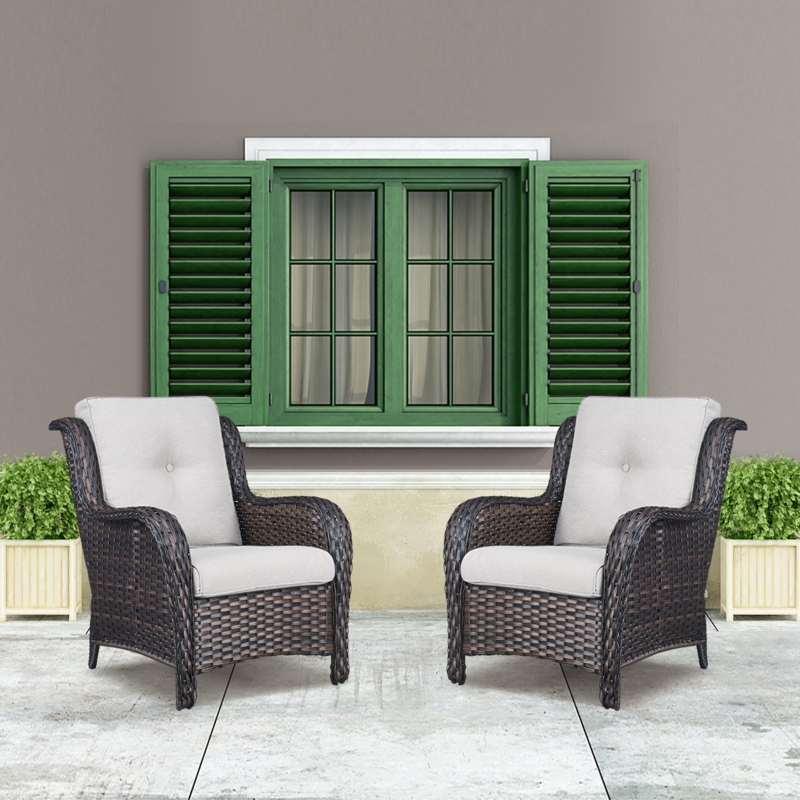 Makan Patio Chair with Cushions