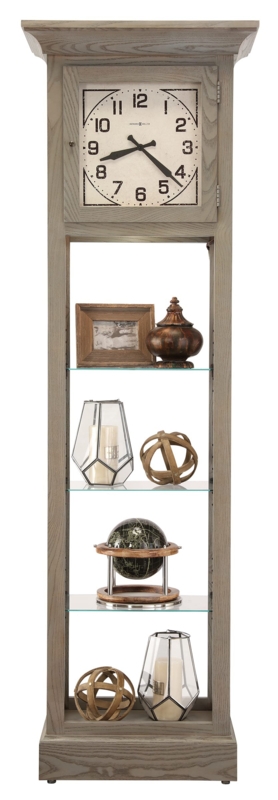Marcella 73.5'' H Solid Wood Floor Clock