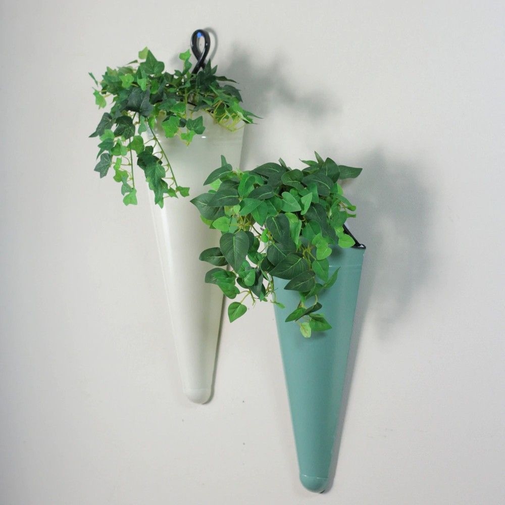 Melrose Square Pot (Set of 2) 5.75 x 3.75H Iron