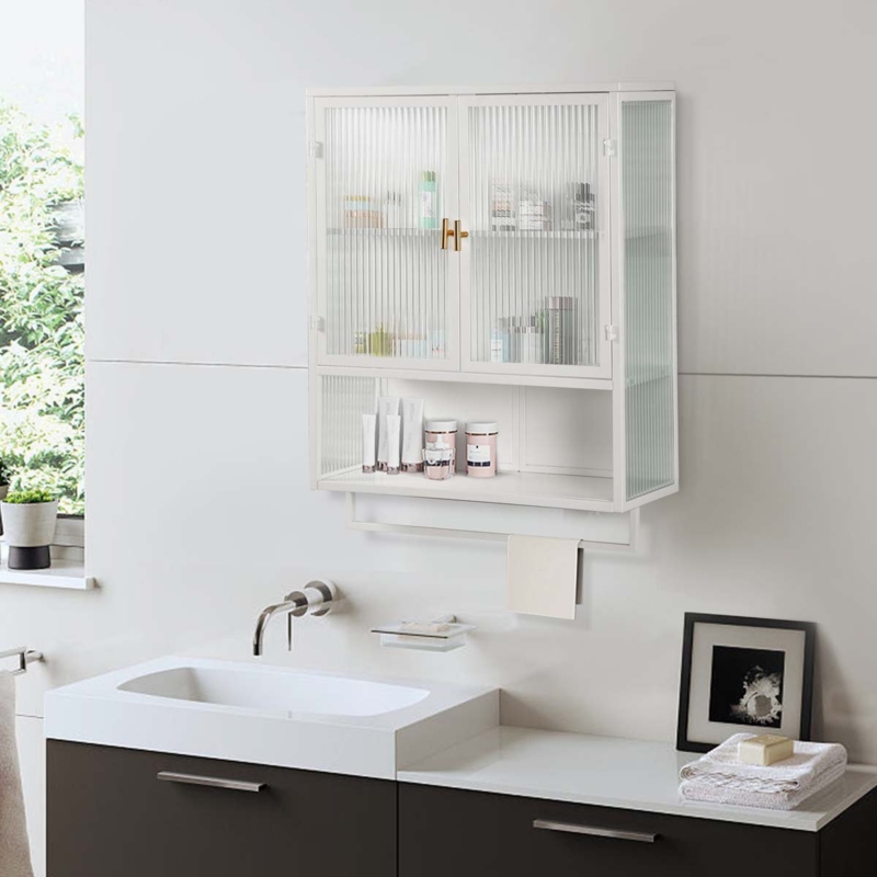 Metal Wall Bathroom Cabinet